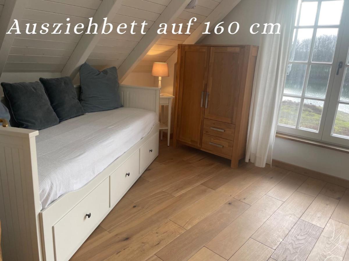 Gemuetliches Fachwerkhaus Am See Mit Kamin Warendorf Eksteriør billede